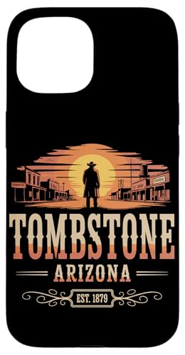 Grabstein Arizona AZ Grabstein Arizona Hülle für iPhone 15 Grabstein Arizona AZ Grabstein Arizona Hülle für iPhone 15 von Tombstone Arizona Souvenirs
