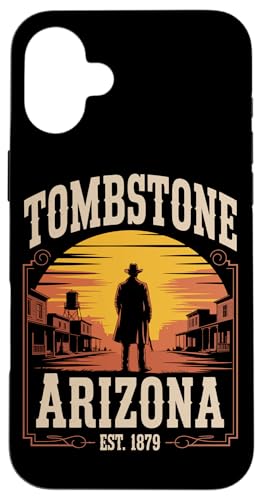 Grabstein Arizona AZ Grabstein Arizona Hülle für iPhone 16 Plus Grabstein Arizona AZ Grabstein Arizona Hülle für iPhone 16 Plus von Tombstone Arizona Souvenirs