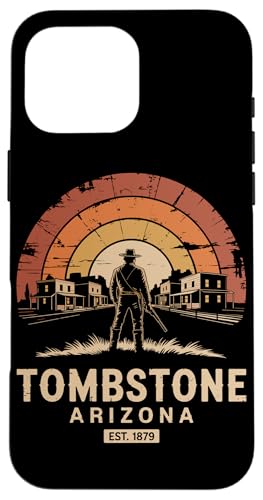 Grabstein Arizona AZ Grabstein Arizona Hülle für iPhone 16 Pro Max Grabstein Arizona AZ Grabstein Arizona Hülle für iPhone 16 Pro Max von Tombstone Arizona Souvenirs