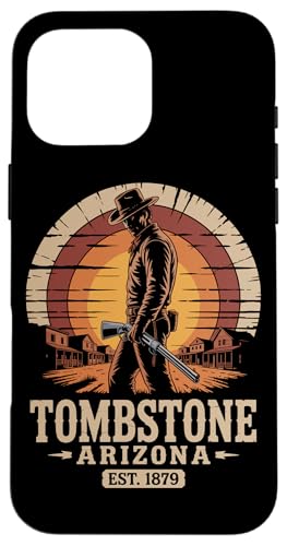 Grabstein Arizona AZ Grabstein Arizona Hülle für iPhone 16 Pro Max von Tombstone Arizona Souvenirs