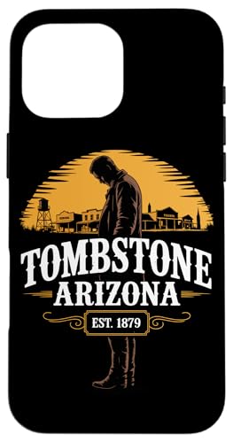 Grabstein Arizona AZ Grabstein Arizona Hülle für iPhone 16 Pro Max Grabstein Arizona AZ Grabstein Arizona Hülle für iPhone 16 Pro Max von Tombstone Arizona Souvenirs