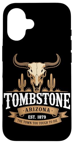 Grabstein Arizona AZ Grabstein Arizona Hülle für iPhone 16 Grabstein Arizona AZ Grabstein Arizona Hülle für iPhone 16 von Tombstone Arizona Souvenirs
