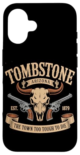 Grabstein Arizona AZ Grabstein Arizona Hülle für iPhone 16 Grabstein Arizona AZ Grabstein Arizona Hülle für iPhone 16 von Tombstone Arizona Souvenirs