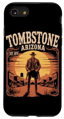 Grabstein Arizona AZ Grabstein Arizona Hülle für iPhone SE (2020) / 7 / 8 von Tombstone Arizona Souvenirs