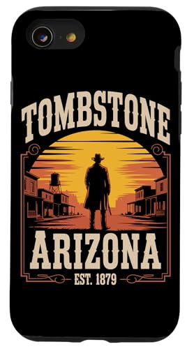 Grabstein Arizona AZ Grabstein Arizona Hülle für iPhone SE (2020) / 7 / 8 von Tombstone Arizona Souvenirs
