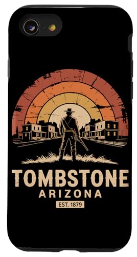 Grabstein Arizona AZ Grabstein Arizona Hülle für iPhone SE (2020) / 7 / 8 von Tombstone Arizona Souvenirs