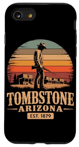 Grabstein Arizona AZ Grabstein Arizona Hülle für iPhone SE (2020) / 7 / 8 von Tombstone Arizona Souvenirs