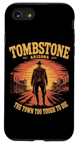 Grabstein Arizona AZ Grabstein Arizona Hülle für iPhone SE (2020) / 7 / 8 von Tombstone Arizona Souvenirs