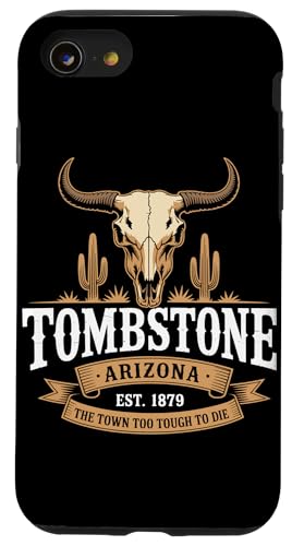 Grabstein Arizona AZ Grabstein Arizona Hülle für iPhone SE (2020) / 7 / 8 von Tombstone Arizona Souvenirs