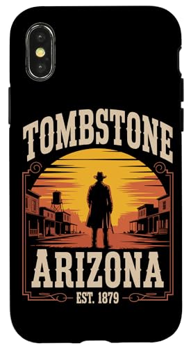 Grabstein Arizona AZ Grabstein Arizona Hülle für iPhone X/XS Grabstein Arizona AZ Grabstein Arizona Hülle für iPhone X/XS von Tombstone Arizona Souvenirs