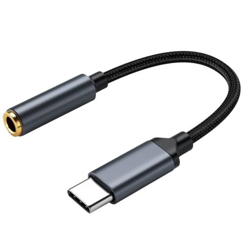 Tomedeks USB C Adapter kopfhörer USB C zu 3,5 mm Klinke, Kopfhörer-DAC-Anschluss Typ C 35 mm Aux Audio für iPhone 15/15 Pro/15 Pro Max, Samsung Galaxy S24 S23 S22, iPad mini/Pro Tomedeks USB C Adapter kopfhörer USB C zu 3,5 mm Klinke, Kopfhörer-DAC-Anschluss Typ C 35 mm Aux Audio für iPhone 15/15 Pro/15 Pro Max, Samsung Galaxy S24 S23 S22, iPad mini/Pro von Tomedeks