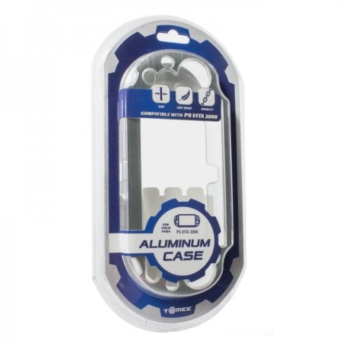 Tomee Aluminum Case Cover (Silver) - Sony PS Vita 2000 von Tomee
