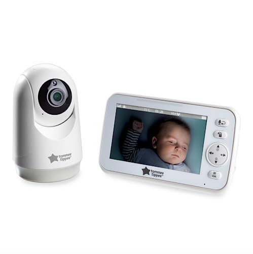 Tommee Tippee Dreamview Audio und HD Video Babyphone mit Nachtsichtkamera und beruhigenden Sounds, USB wiederaufladbar, tragbares 5-Zoll-Display Elterneinheit mit 250m Reichweite Tommee Tippee Dreamview Audio und HD Video Babyphone mit Nachtsichtkamera und beruhigenden Sounds, USB wiederaufladbar, tragbares 5-Zoll-Display Elterneinheit mit 250m Reichweite von Tommee Tippee