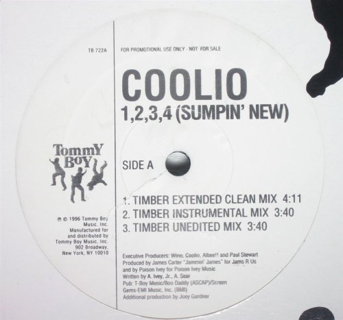 1 2 3 4 (Sumpin' New) [Vinyl Single] von Tommy Boy