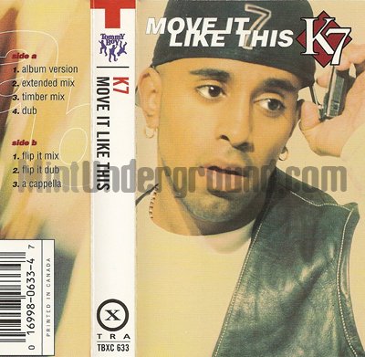 Move It Like This [Musikkassette] von Tommy Boy