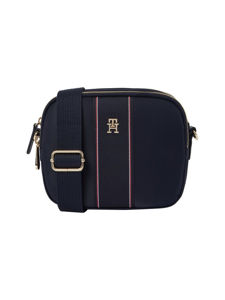Tommy Hilfiger Kameratasche POPPY CAMERA BAG CORP, Damen Umhängetasche, Schultertasche, Minibag mit TH-Logo von Tommy Hilfiger