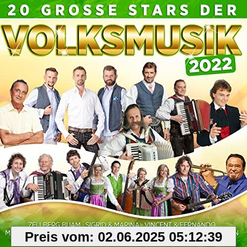 20 große Stars der Volksmusik 2022 20 große Stars der Volksmusik 2022 von Tommy Steib