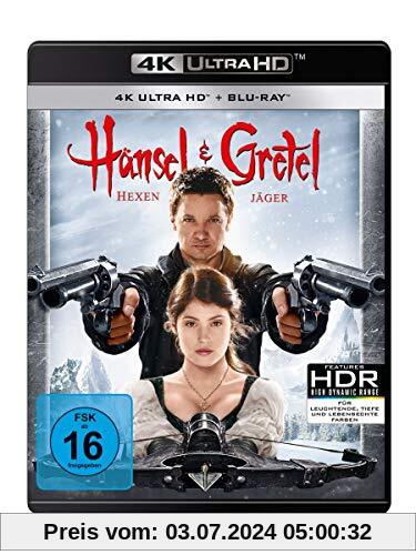 Hänsel und Gretel - Hexenjäger  (4K Ultra HD) (+ Blu-ray 2D) von Tommy Wirkola