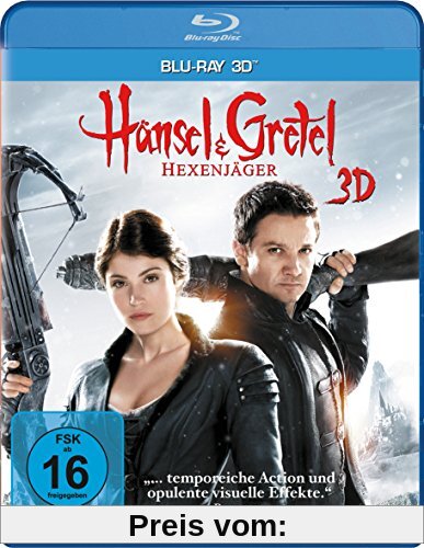 Hänsel und Gretel - Hexenjäger [3D Blu-ray] von Tommy Wirkola