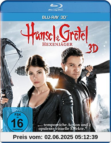 Hänsel und Gretel - Hexenjäger [3D Blu-ray] von Tommy Wirkola