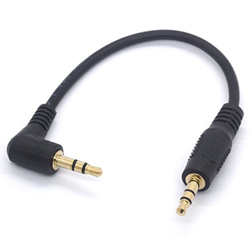 3,5 mm Audiokabel, 90 Grad, 3,5 Stecker auf Stecker, Kopfhörer-Adapter, AUX-Klinkenstecker, Stereo, AUX-Kabel von Tomost