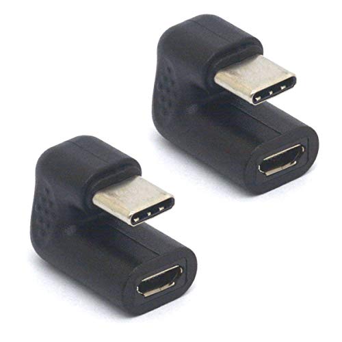 Micro-USB auf Typ C Adapter Typ C Stecker auf Micro USB Buchse Konverter unterstützt schnelles Laden und Datensynchronisierung für Samsung Huawei Nexus und Micro USB Geräte (2 Stück) von Tomost