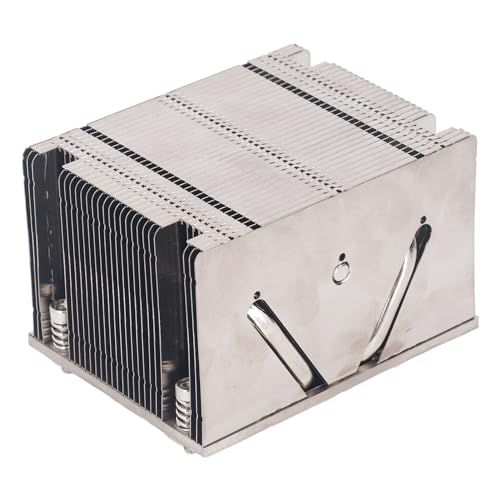 Großer Aluminium Kühlkörper, 104 x 80 x 70 Mm/4,1 x 3,1 x 2,7 Zoll Kühlkörper Industrielle Kühlung Kühler Kühlkomponenten für CPU von Tomotato