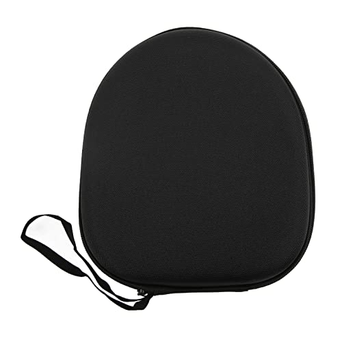 Kopfhörer Tasche für on Ear/Over Ear Headset Harte Eva Shell Headset Schutzbox Multifunktionaler Ohrhörer Schutzhüllen Tragetasche Aufbewahrungsbox für Headphones Datenkabel(Schwarz) von Tomotato