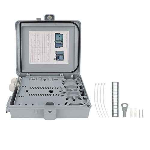 LWL-Anschlusskasten, 12-Adriger FTTH-LWL-Anschlusskasten, Wasserdichtes LWL-Verteilergehäuse, Staubdichtes DIY-Gehäuse für Den Außenbereich LWL-Anschlusskasten, 12-Adriger FTTH-LWL-Anschlusskasten, Wasserdichtes LWL-Verteilergehäuse, Staubdichtes DIY-Gehäuse für Den Außenbereich von Tomotato
