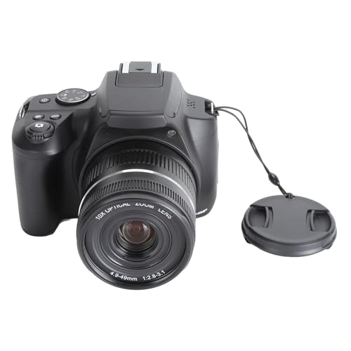 64MP Digitalkamera, 40x Zoom 4K WiFi Autofocus Vlogging Camera für Fotografie -Video, 4K Vlogging -Kamera, 4K -Videokamera, Vlogging -Kamera für von Tomvorks
