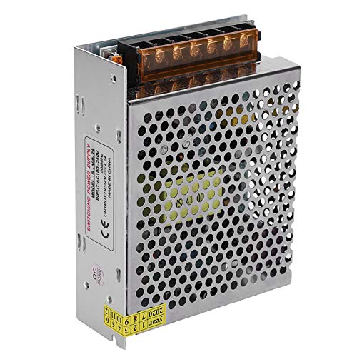 ALUMINIUMLEGIERUNG DC24V LED-Bildschirm-Streifen-LICHT-Treiber-Schalter-NETZTEIL-Adapter FÜR 3D-DRUCKER (S-100-24 (24 V/4,2 A/100 W) AC100–240 V) von Tomvorks