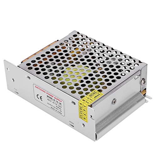 ALUMINIUMLEGIERUNG DC24V LED-Bildschirm-Streifen-LICHT-Treiber-Schalter-NETZTEIL-Adapter FÜR 3D-DRUCKER (S-72-24 (24 V/3 A/72 W) AC100–240 V) von Tomvorks