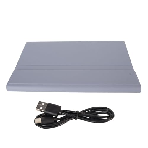 Drahtloser Tastaturgehäuse, Bleistifthalter, Trackpad, für PAD Plus 2023 11,5in, Tab P11 2. Gen TB350FU/TB350XU mit Magnetischem, Abnehmbarem Design (Lila) von Tomvorks