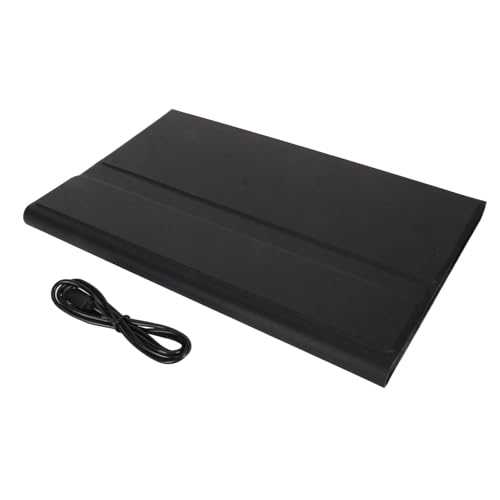 Drahtloser Tastaturgehäuse, Bleistifthalter, Trackpad, für PAD Plus 2023 11,5in, Tab P11 2. Gen TB350FU/TB350XU mit Magnetischem, Abnehmbarem Design (Schwarz) von Tomvorks