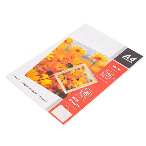 Druckerfoto Papier Matte 8.3x11.7in, Robustes Papier, Glänzende Oberfläche - 20pcs Hochlicht -Druckerfoto -Papier für Dokument, Zuhause, Fotodruck Druckerfoto Papier Matte 8.3x11.7in, Robustes Papier, Glänzende Oberfläche - 20pcs Hochlicht -Druckerfoto -Papier für Dokument, Zuhause, Fotodruck von Tomvorks