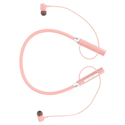 Tomvorks Halsband -Ohrhörer, Magnetische -Kopfhörer, IPX5 Wasserdicht mit 8 Stunden Spielzeit für Sport (Rosa) von Tomvorks