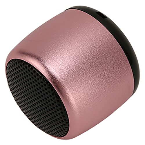 -drahtloser Lautsprecher, Langstrecken - 5.0 -Lautsprecher, Kompaktes Design, Klares und Großes Volumen, Weit verbreitet. Eingebautes Mikrofon für Freisprechanrufe, (Rosa) von Tomvorks