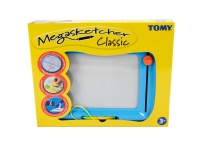 Tomy Megasketcher Classique, Children''s magnetic drawing board, 3 Jahr(e), Blau, Orange von Tomy