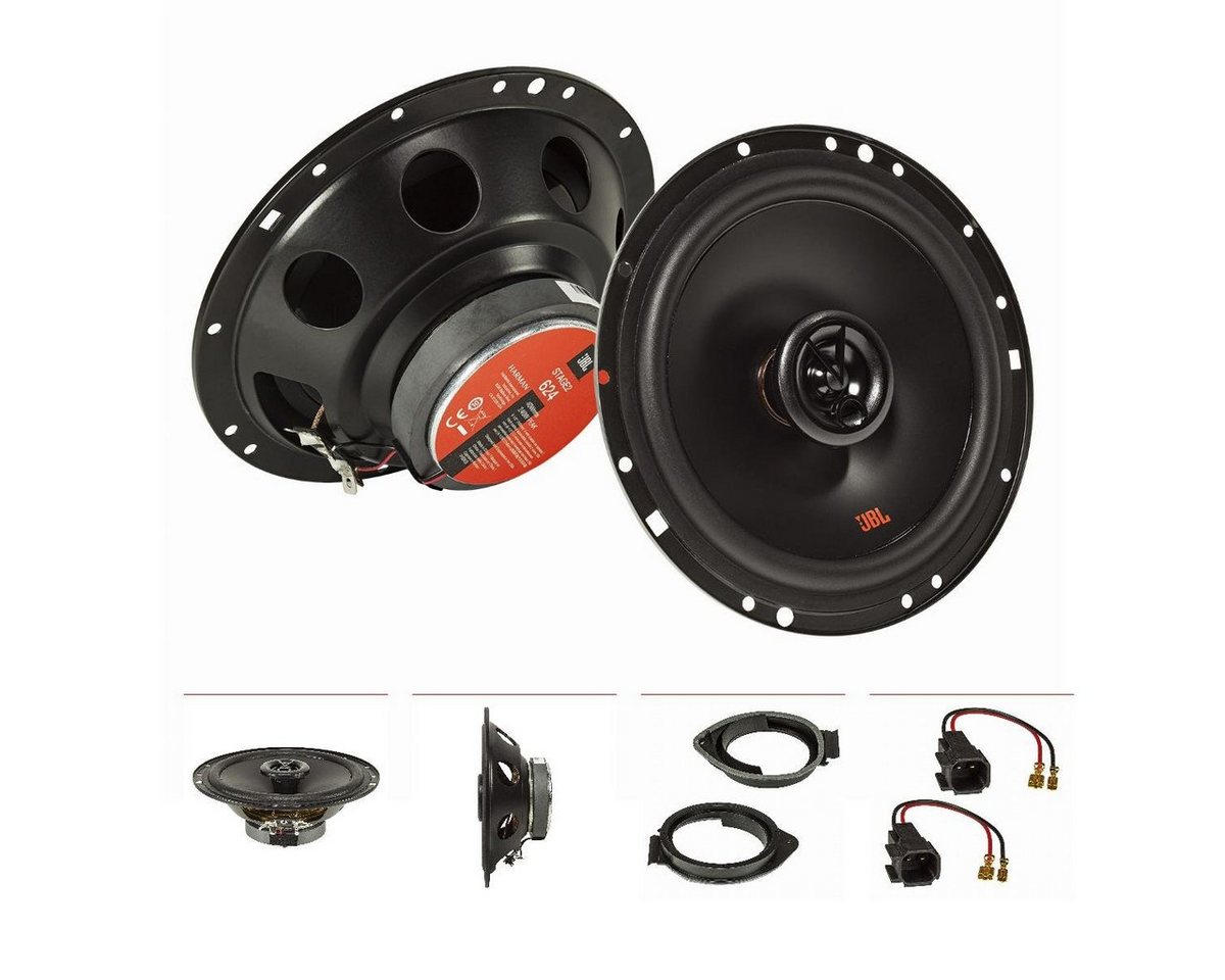 tomzz Audio JBL Stage2 624 Lautsprecher Set passt für Opel Astra Insignia Meriva M Auto-Lautsprecher von Tomzz Audio