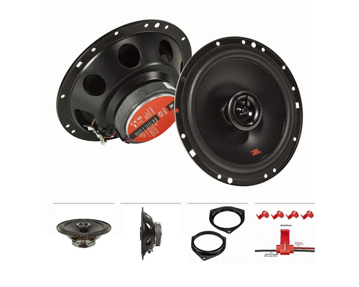 tomzz Audio JBL Stage2 624 Lautsprecher Set passt für Toyota Corolla MR2 Avensis P Auto-Lautsprecher von Tomzz Audio