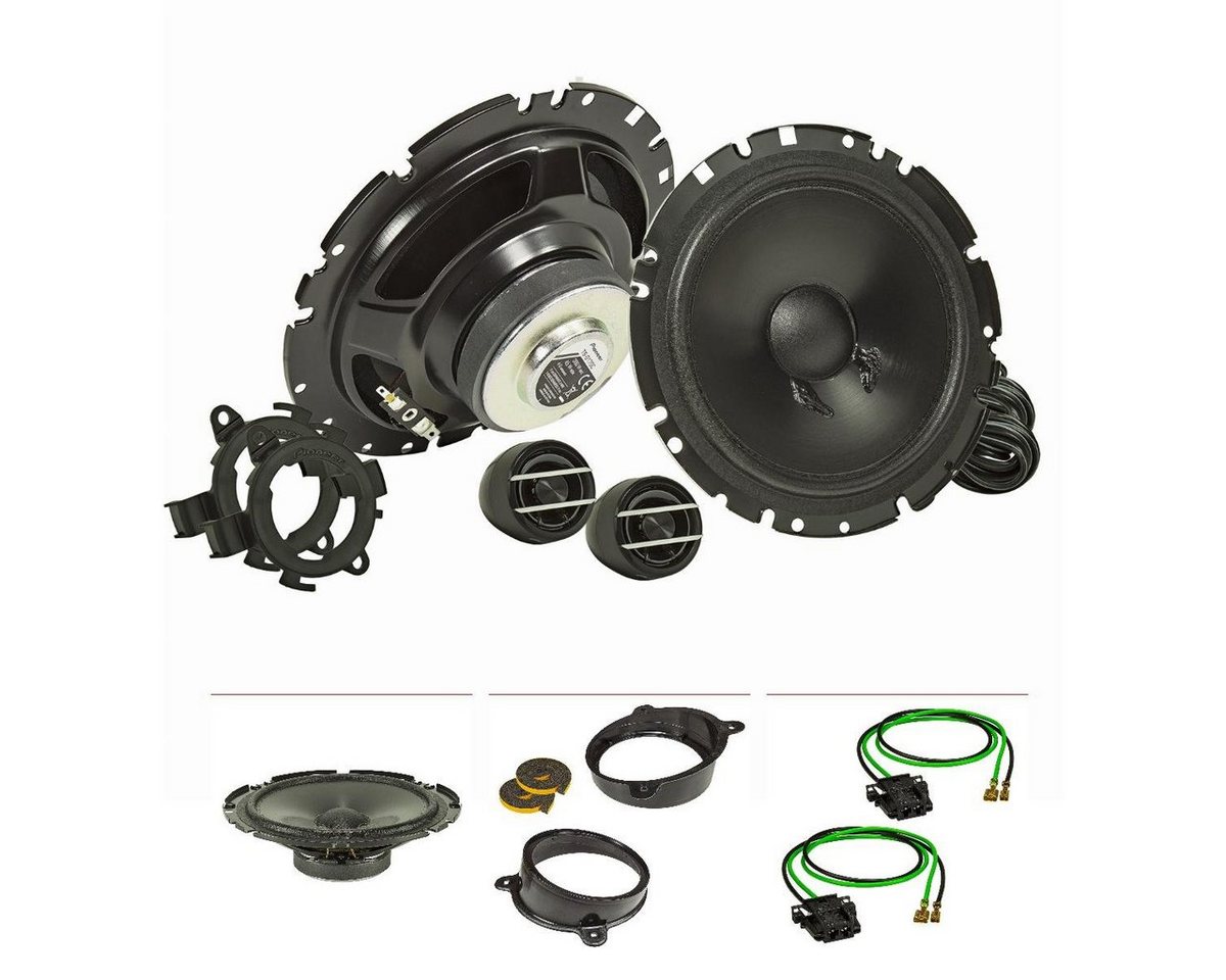 tomzz Audio Pioneer TS-G170C Lautsprecher Set passt für Mercedes A-Klasse W168 199 Auto-Lautsprecher tomzz Audio Pioneer TS-G170C Lautsprecher Set passt für Mercedes A-Klasse W168 199 Auto-Lautsprecher von Tomzz Audio