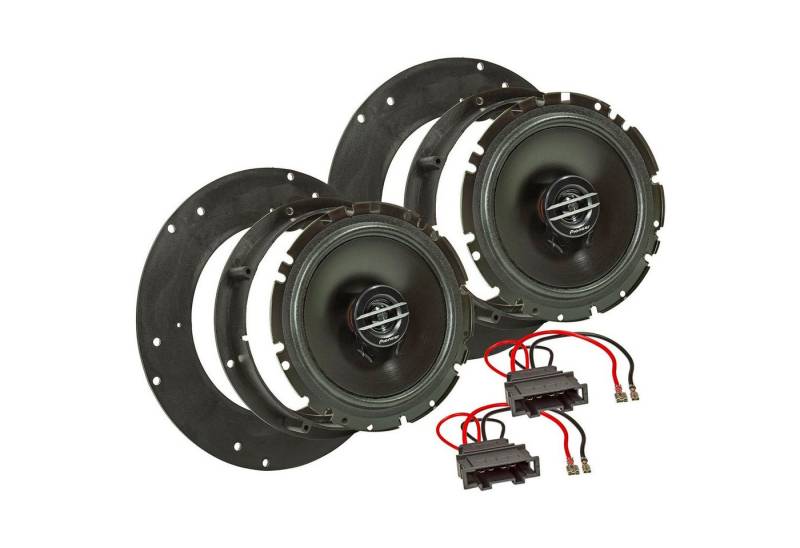 tomzz Audio Pioneer TS-G1720f 300W Lautsprecher Set passt für VW T5 T6 Multivan Ca Auto-Lautsprecher von Tomzz Audio