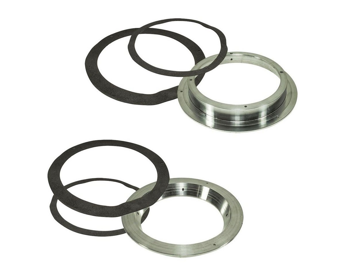 tomzz Audio SOLID Aluminium Distanzring Reduzierring 200mm auf 165mm DIN Lautsprec Auto-Lautsprecher von Tomzz Audio