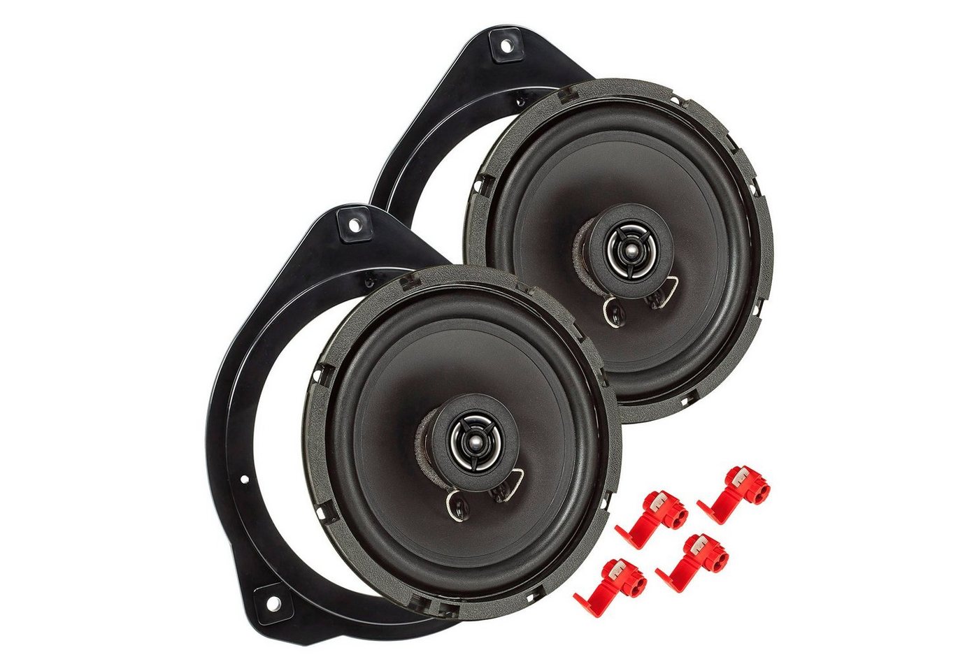 tomzz Audio TA16.5-Pro Lautsprecherset passt für Audi A1 A3 A5 TT Seitenteil 165mm Auto-Lautsprecher tomzz Audio TA16.5-Pro Lautsprecherset passt für Audi A1 A3 A5 TT Seitenteil 165mm Auto-Lautsprecher von Tomzz Audio