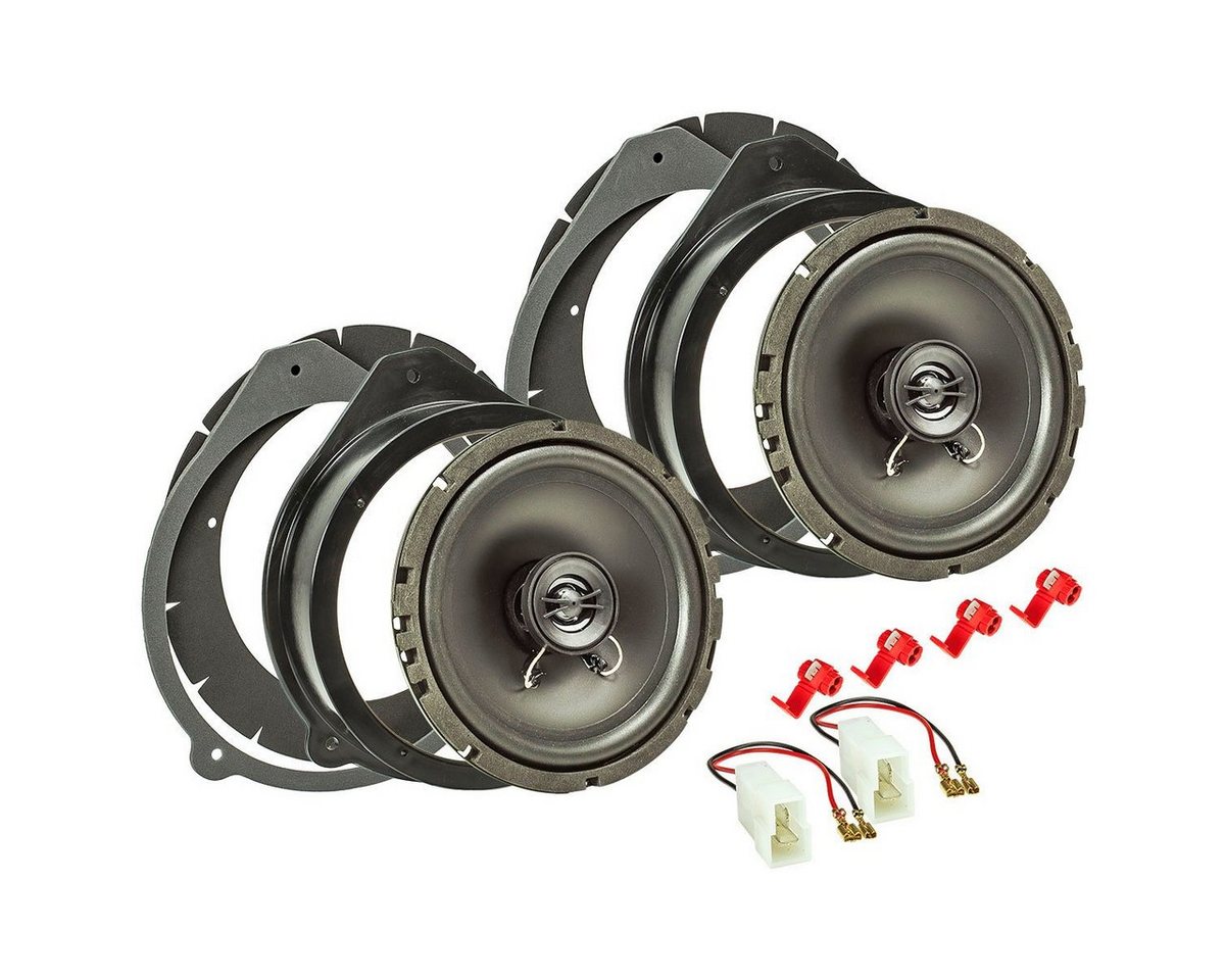 tomzz Audio TA16.5-Pro Lautsprecherset passt für Audi A3 8P A4 B6 B7 A8 Tür vorne Auto-Lautsprecher von Tomzz Audio