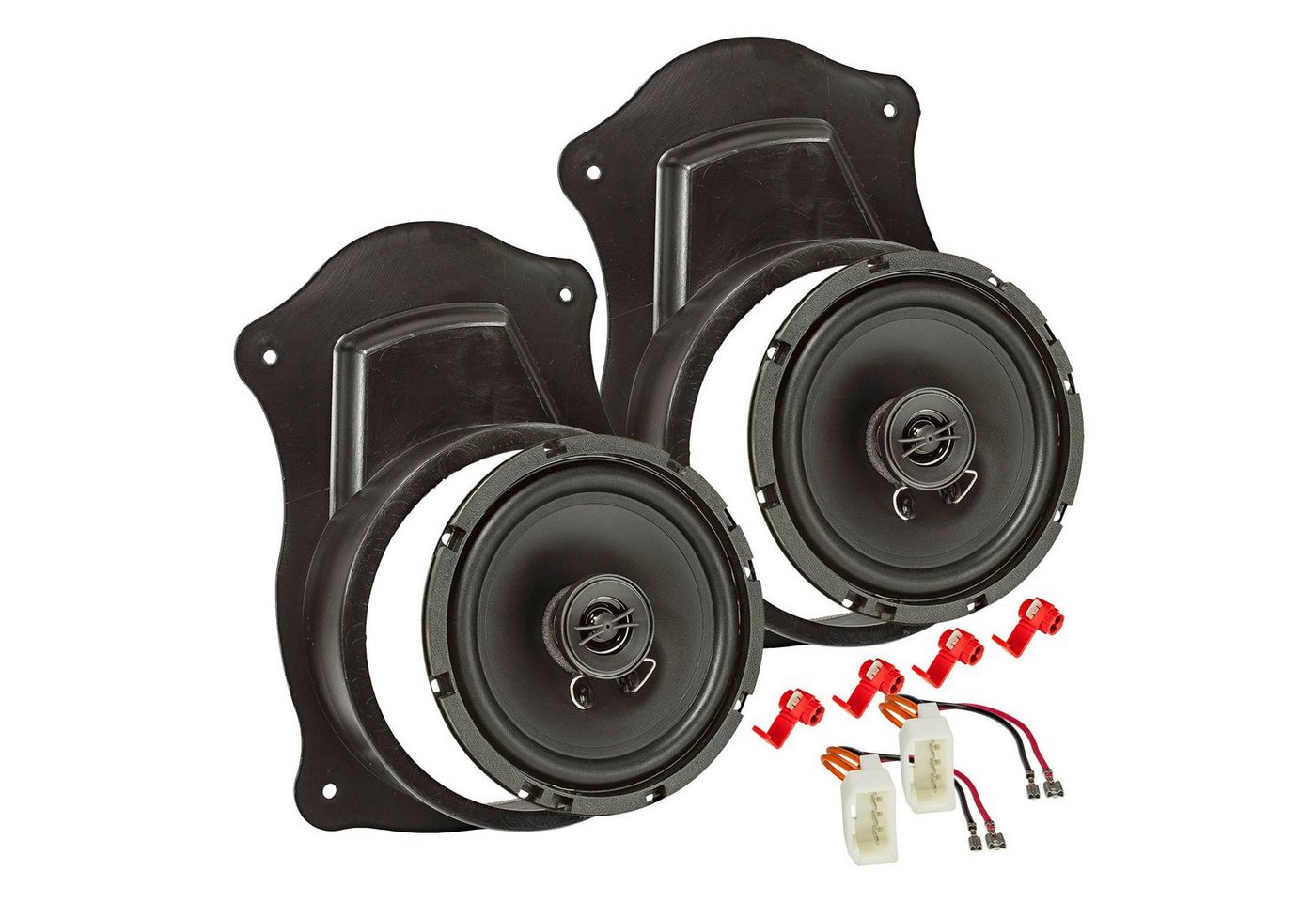 tomzz Audio TA16.5-Pro Lautsprecherset passt für Ford 2012 Transit Connect Auto-Lautsprecher tomzz Audio TA16.5-Pro Lautsprecherset passt für Ford 2012 Transit Connect Auto-Lautsprecher von Tomzz Audio