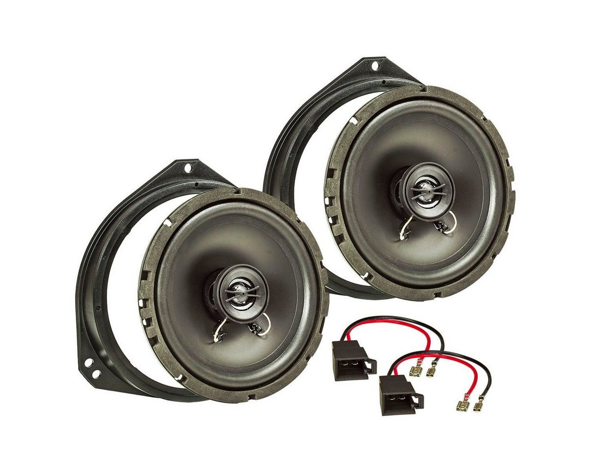 tomzz Audio TA16.5-Pro Lautsprecherset passt für Opel Corsa B C Tigra Vivaro Renau Auto-Lautsprecher von Tomzz Audio