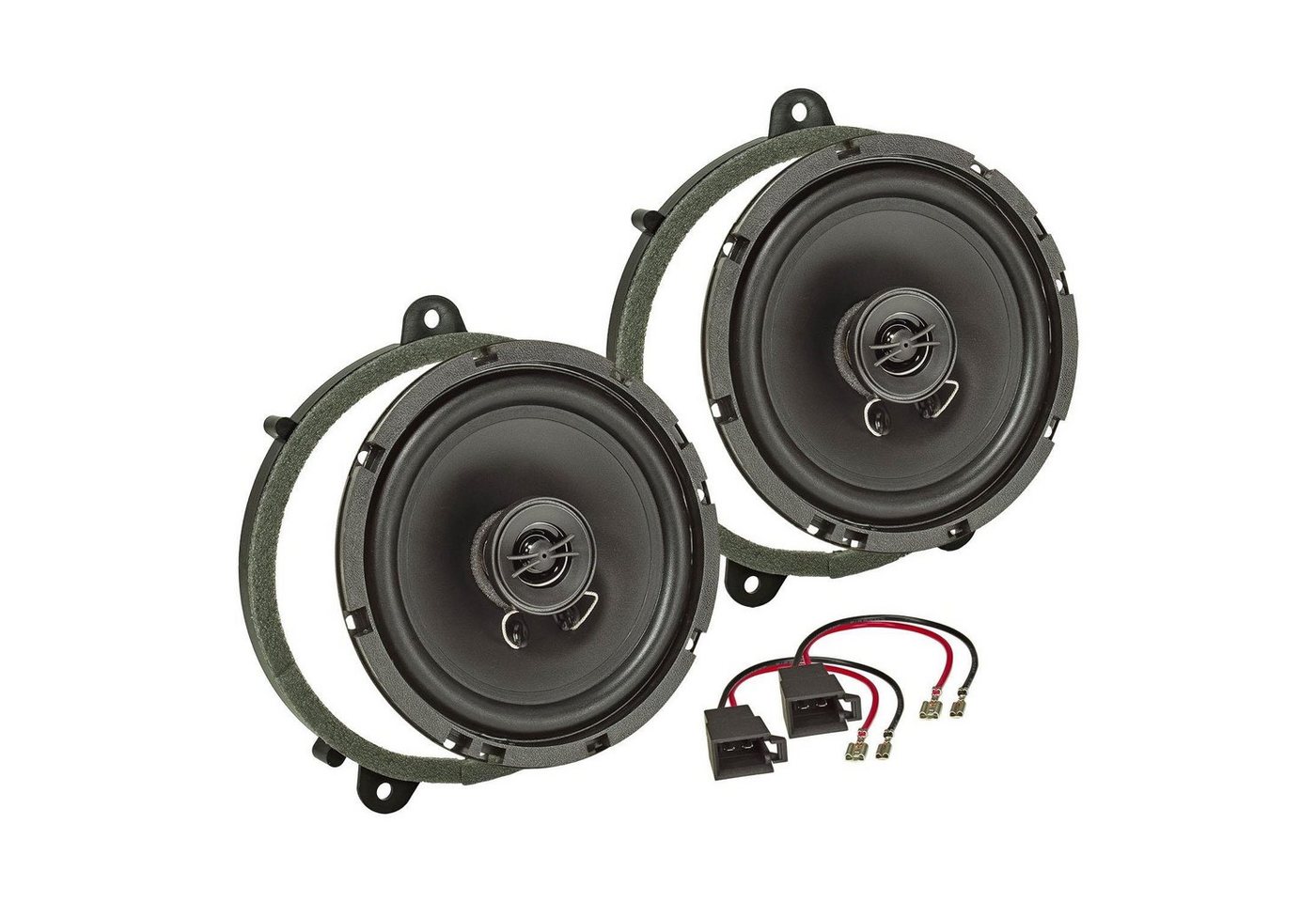 tomzz Audio TA16.5-Pro Lautsprecherset passt für Renault Twingo II ab 2007 III ab Auto-Lautsprecher von Tomzz Audio