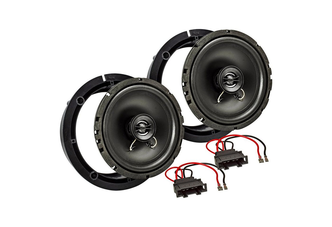 tomzz Audio TA16.5-Pro Lautsprecherset passt für Seat Leon Toledo Skoda Fabia 165m Auto-Lautsprecher tomzz Audio TA16.5-Pro Lautsprecherset passt für Seat Leon Toledo Skoda Fabia 165m Auto-Lautsprecher von Tomzz Audio