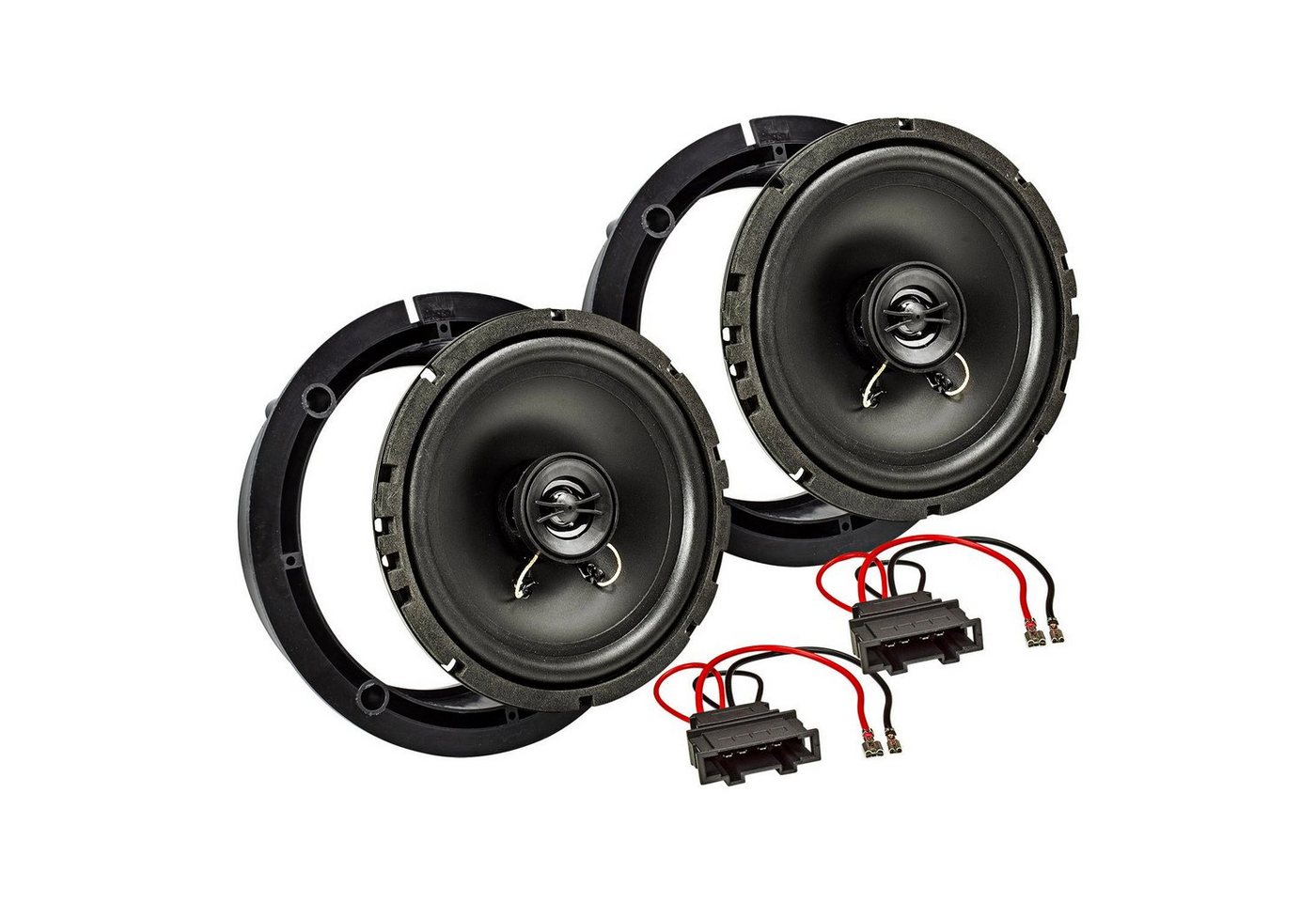 tomzz Audio TA16.5-Pro Lautsprecherset passt für Seat Leon Toledo Skoda Fabia 165m Auto-Lautsprecher von Tomzz Audio